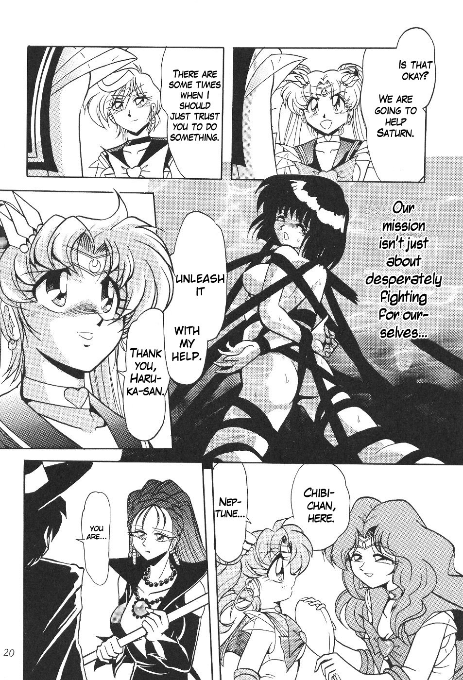 (CR27) [Thirty Saver Street 2D Shooting (Various)] Silent Saturn 11 (Bishoujo Senshi Sailor Moon) [English] [cdragron] page 20 full