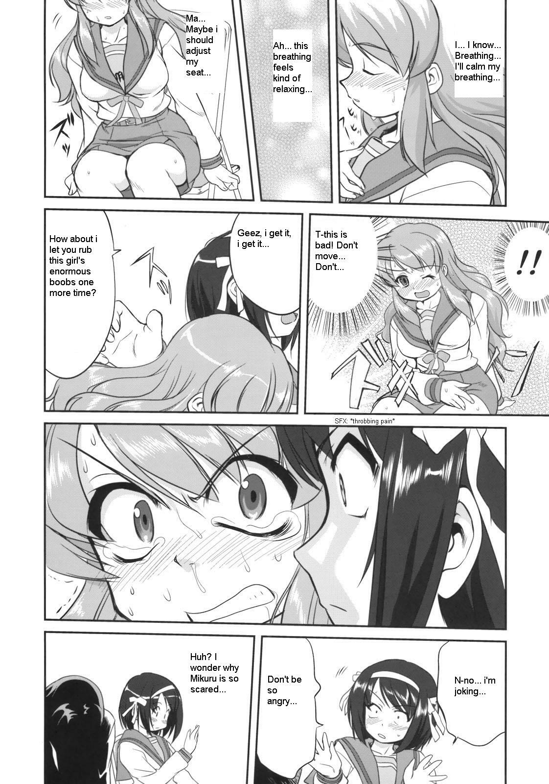 (C74) [Takotsuboya (TK)] Seishun no Ayamachi Mikuru no Oshikko mora SPECIAL | Seishun No Ayamachi: Mikuru's Wetting Special (The Melancholy of Haruhi Suzumiya) [English] page 11 full