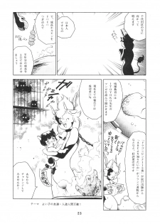 (C45) [Toraya (ITOYOKO)] Yousei tengoku hourai-oubic - page 22