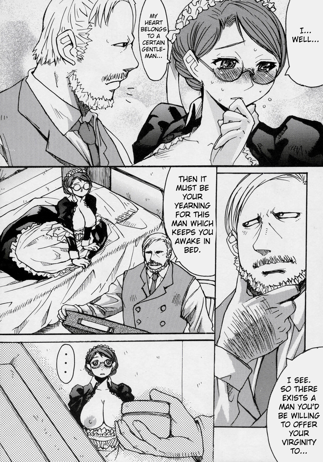 (C68) [Bakunyu Fullnerson (Kokuryuugan)] Heibon, Teishuku, Souji Zuki no Dekita Onna | The Common, the Chaste, the Cleaning-Inclined Woman (Emma - A Victorian Romance) [English] [Chocolate] page 27 full
