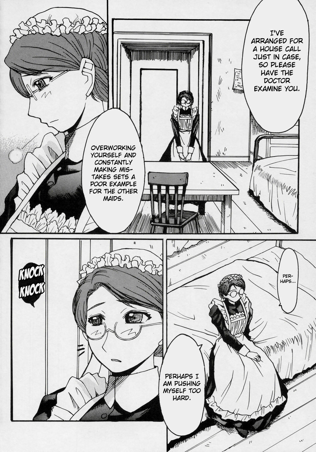 (C68) [Bakunyu Fullnerson (Kokuryuugan)] Heibon, Teishuku, Souji Zuki no Dekita Onna | The Common, the Chaste, the Cleaning-Inclined Woman (Emma - A Victorian Romance) [English] [Chocolate] page 5 full