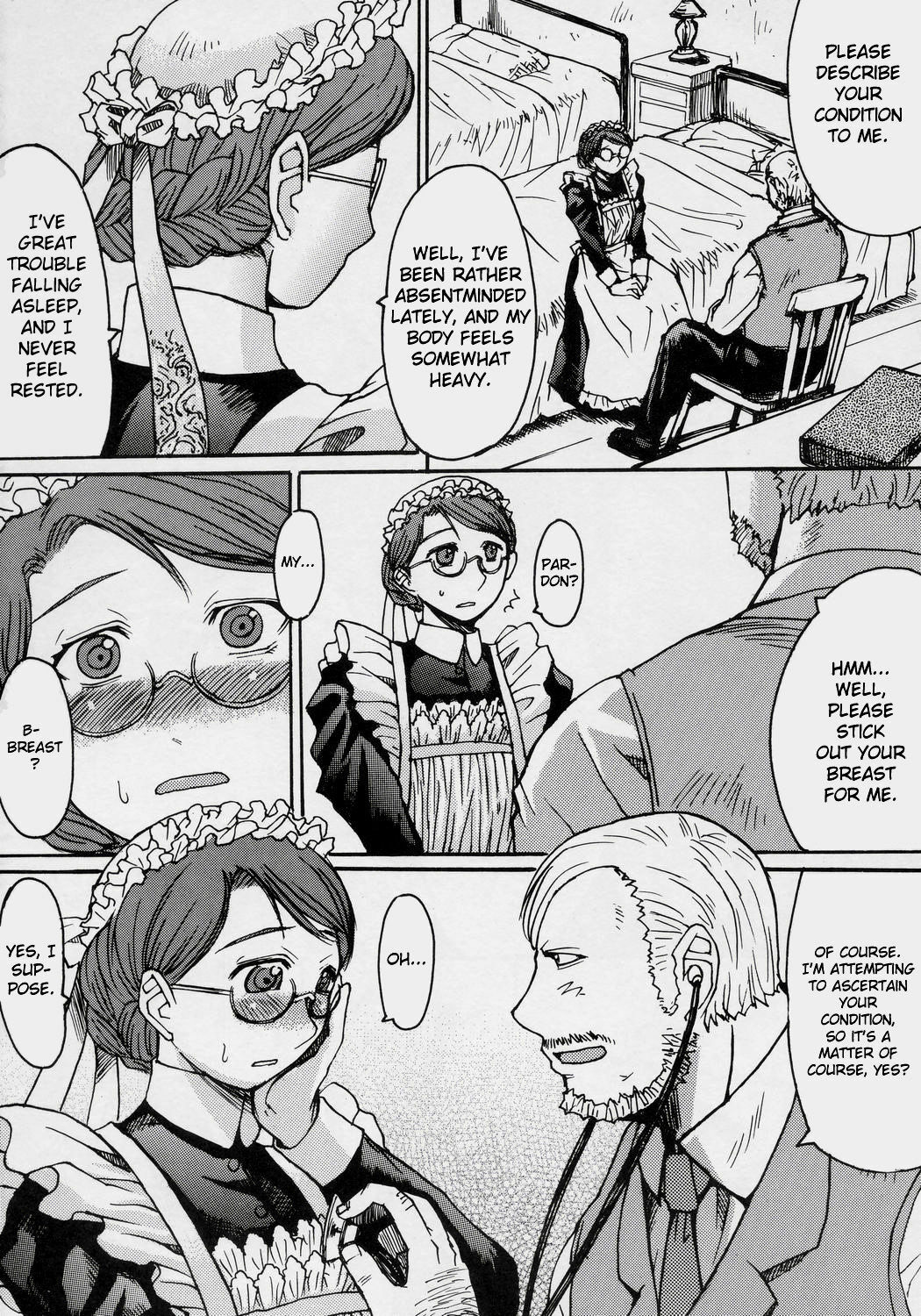 (C68) [Bakunyu Fullnerson (Kokuryuugan)] Heibon, Teishuku, Souji Zuki no Dekita Onna | The Common, the Chaste, the Cleaning-Inclined Woman (Emma - A Victorian Romance) [English] [Chocolate] page 7 full