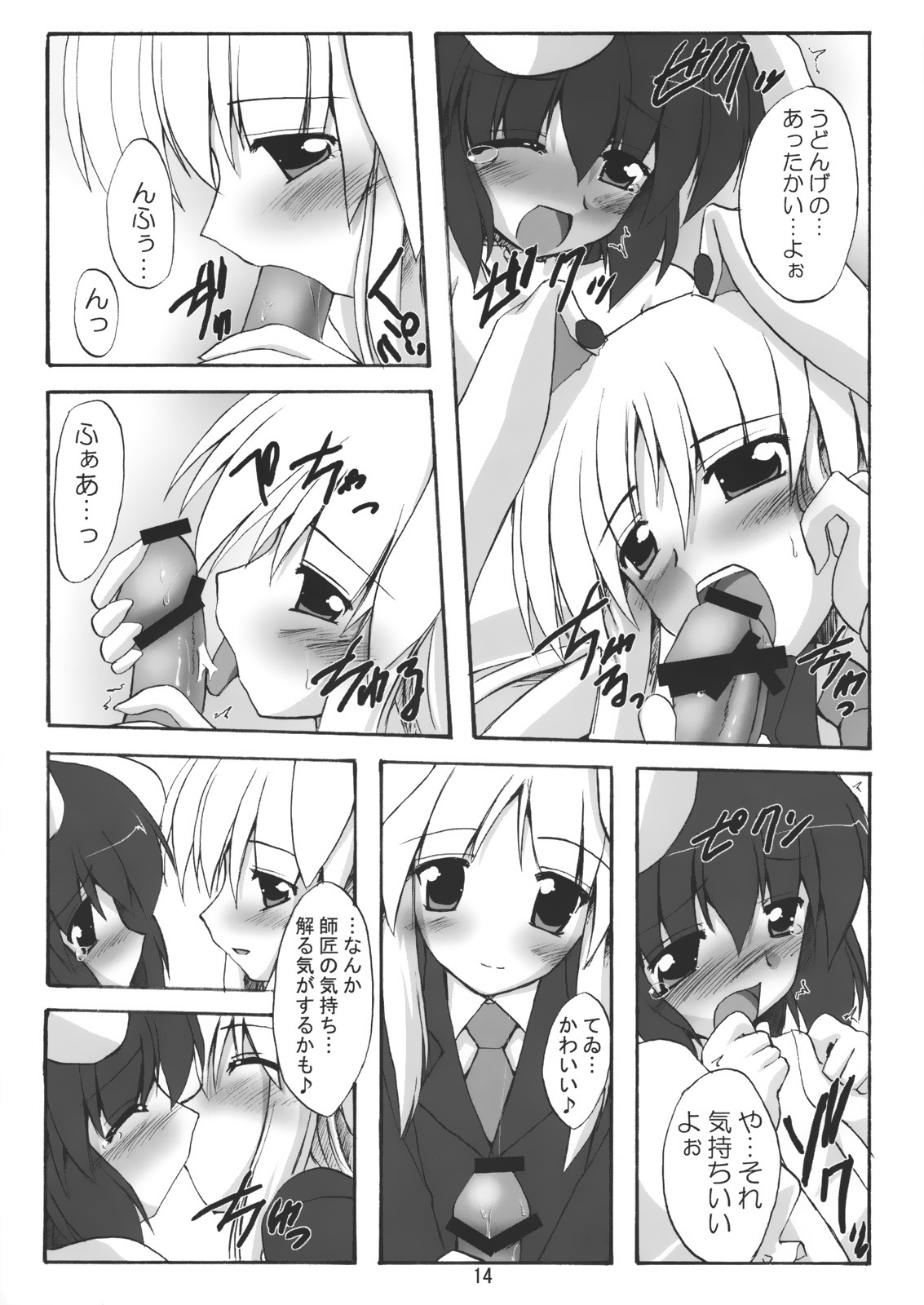 (SC35) [Yuugen Jikkou (Gonzaburou)] Gecchi Yuuto (Touhou Project) page 13 full