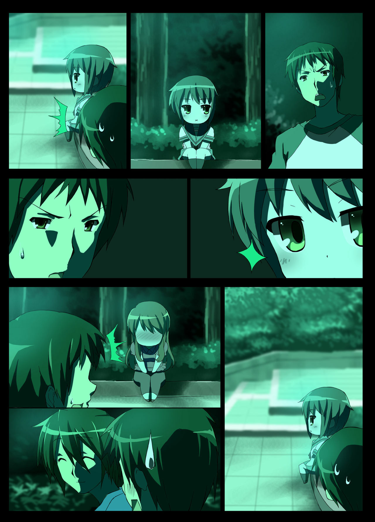[happy turn] Endless Teidou (Suzumiya Haruhi no Yuuutsu) page 36 full