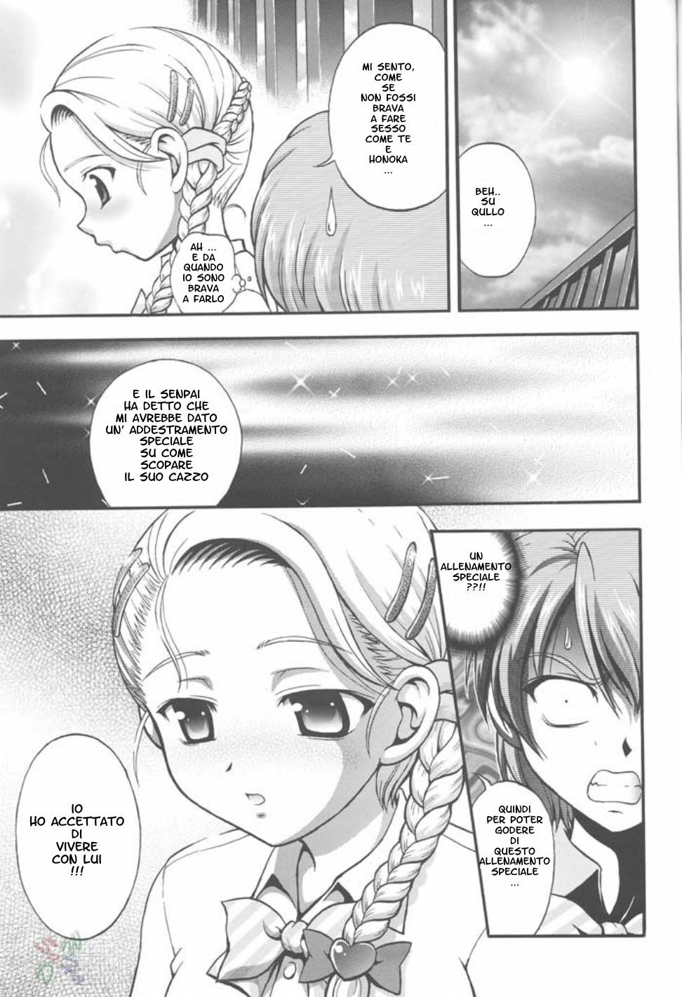 (C68) [Kuroyuki (Kakyouin Chiroru)] Milk Hunters 4 (Futari wa Precure) [Italian] page 26 full