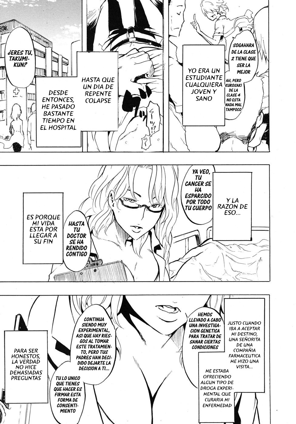[ShindoL] Onnanoko ni Natte | Convertide en una Chica Ch. 1 (COMIC MUJIN 2010-10) [Spanish] =P666HF= [Decensored] page 1 full