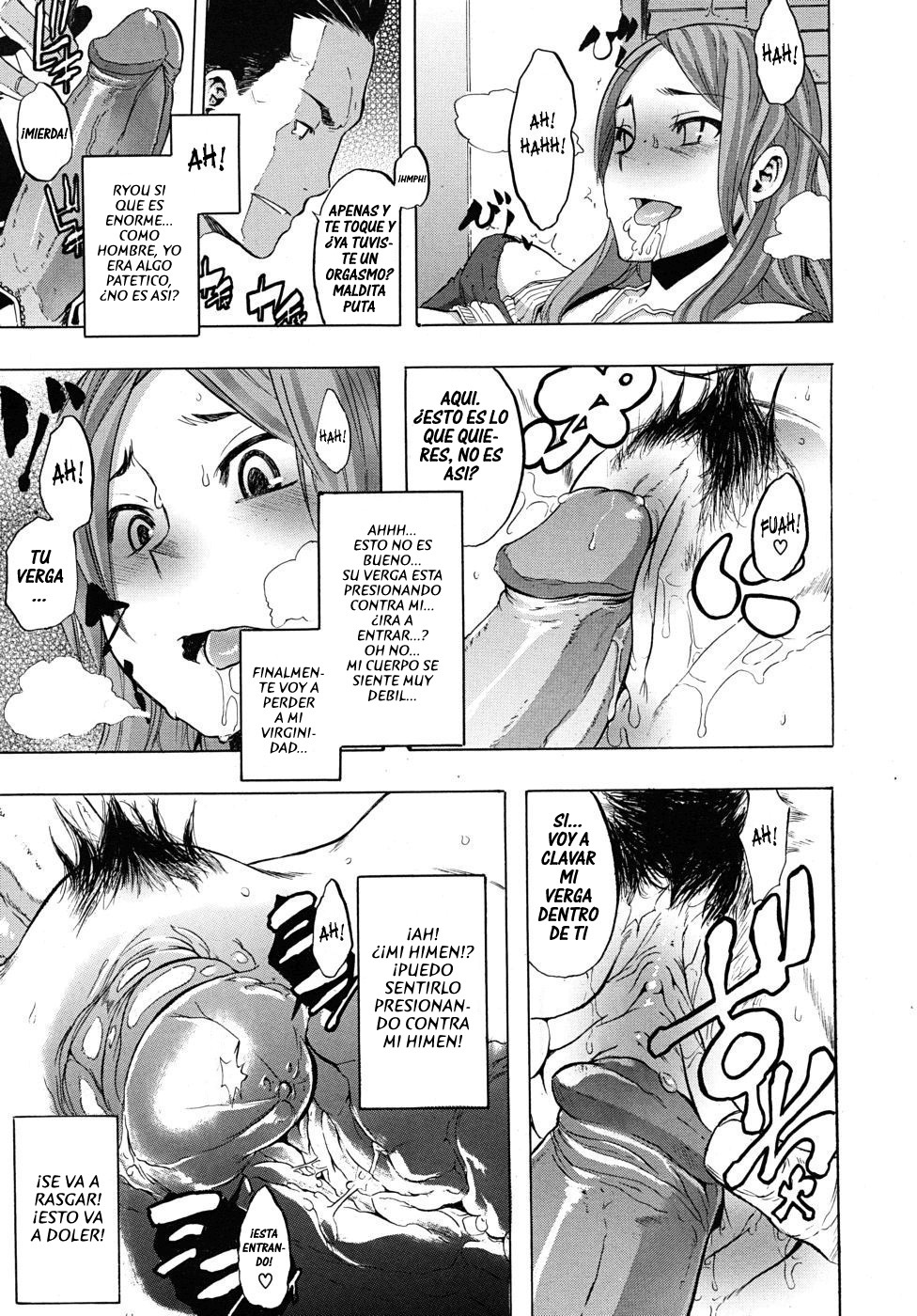 [ShindoL] Onnanoko ni Natte | Convertide en una Chica Ch. 1 (COMIC MUJIN 2010-10) [Spanish] =P666HF= [Decensored] page 27 full