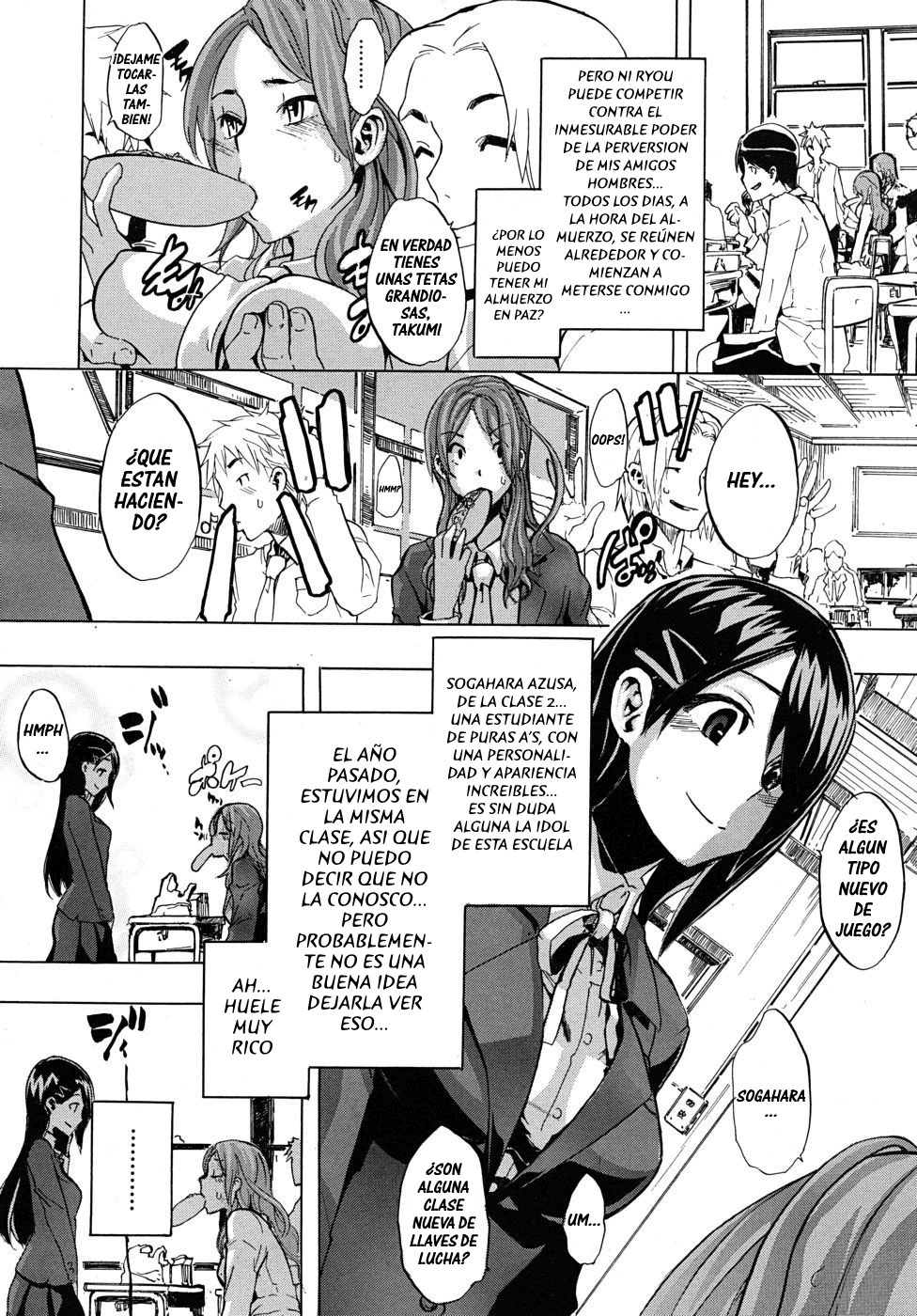 [ShindoL] Onnanoko ni Natte | Convertide en una Chica Ch. 1 (COMIC MUJIN 2010-10) [Spanish] =P666HF= [Decensored] page 6 full