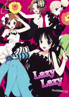 (COMIC1☆3) [Sukapon-dou (Kagawa Tomonobu, Yano Takumi)] Lazy Lazy (K-ON!) [Chinese] 【SENSE汉化小队】