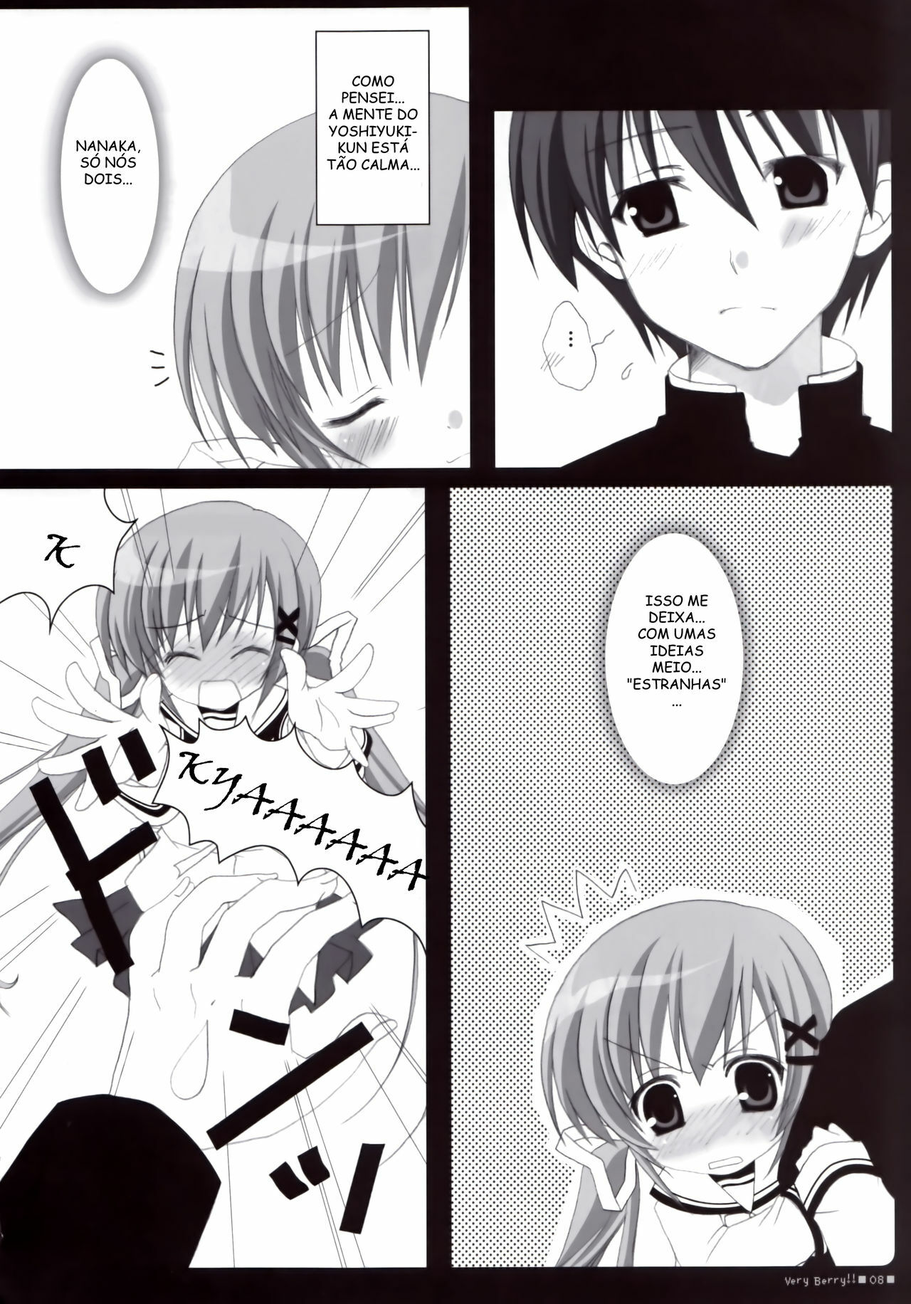 (C71) [BUNBUKUDOU (Narumi Yu)] VERY BERRY!! (D.C.II ~Da Capo II~) [Portuguese-BR] [Kitsune Nagato] page 7 full