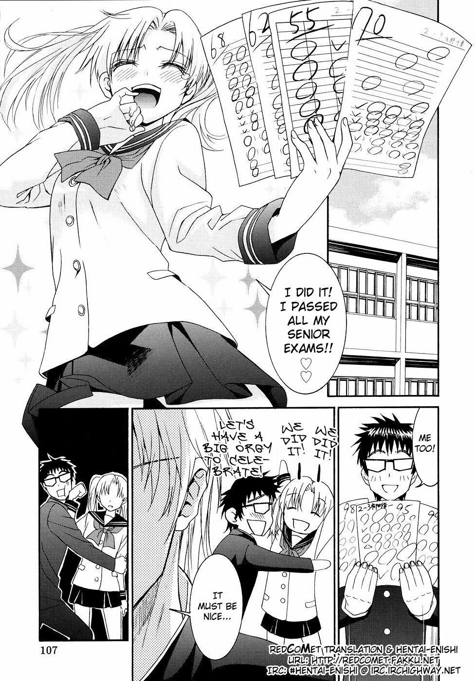 [Enomoto Heights] Yanagida-kun to Mizuno-san 2 [English] [RedCoMet + Hentai-Enishi] page 112 full