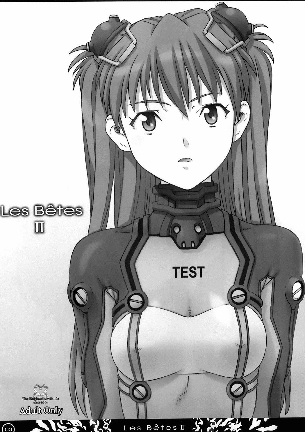 (C79) [Pantsu Kishidan (Takikawa Norihiro, Tsuji Takeshi)] Les Betes II (Neon Genesis Evangelion) [English] =LWB= page 3 full