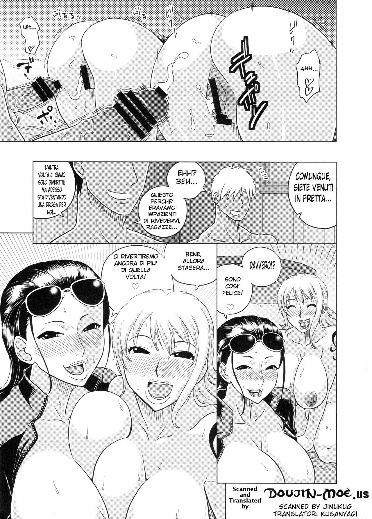 (C79) [ACID-HEAD (Murata.)] NamiRobi 4 (One Piece) [Italian] [Hentai Fantasy] page 6 full