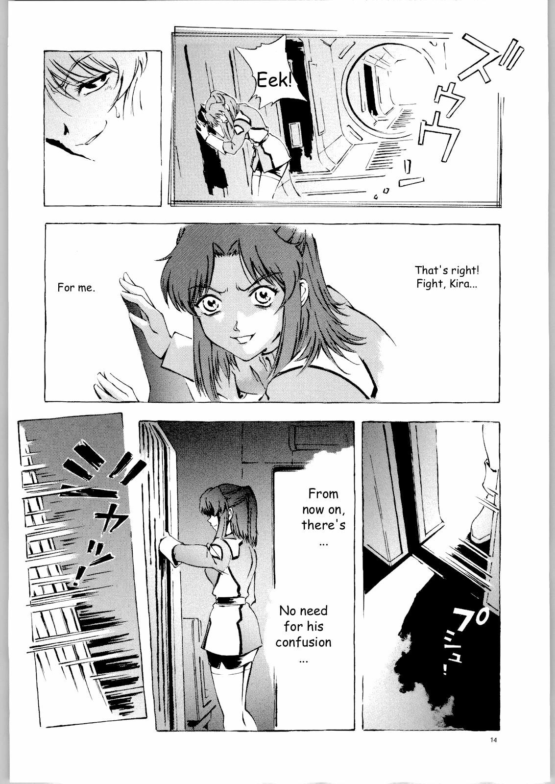 (C66) [Dish up (Warabi Yuuzou)] Kekkan Dam Dam A (Gundam Seed) [English] [HMedia] page 13 full