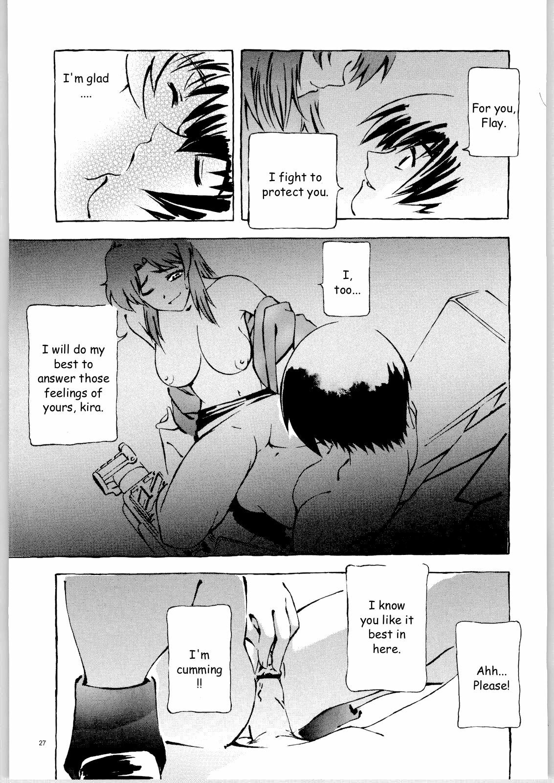 (C66) [Dish up (Warabi Yuuzou)] Kekkan Dam Dam A (Gundam Seed) [English] [HMedia] page 26 full