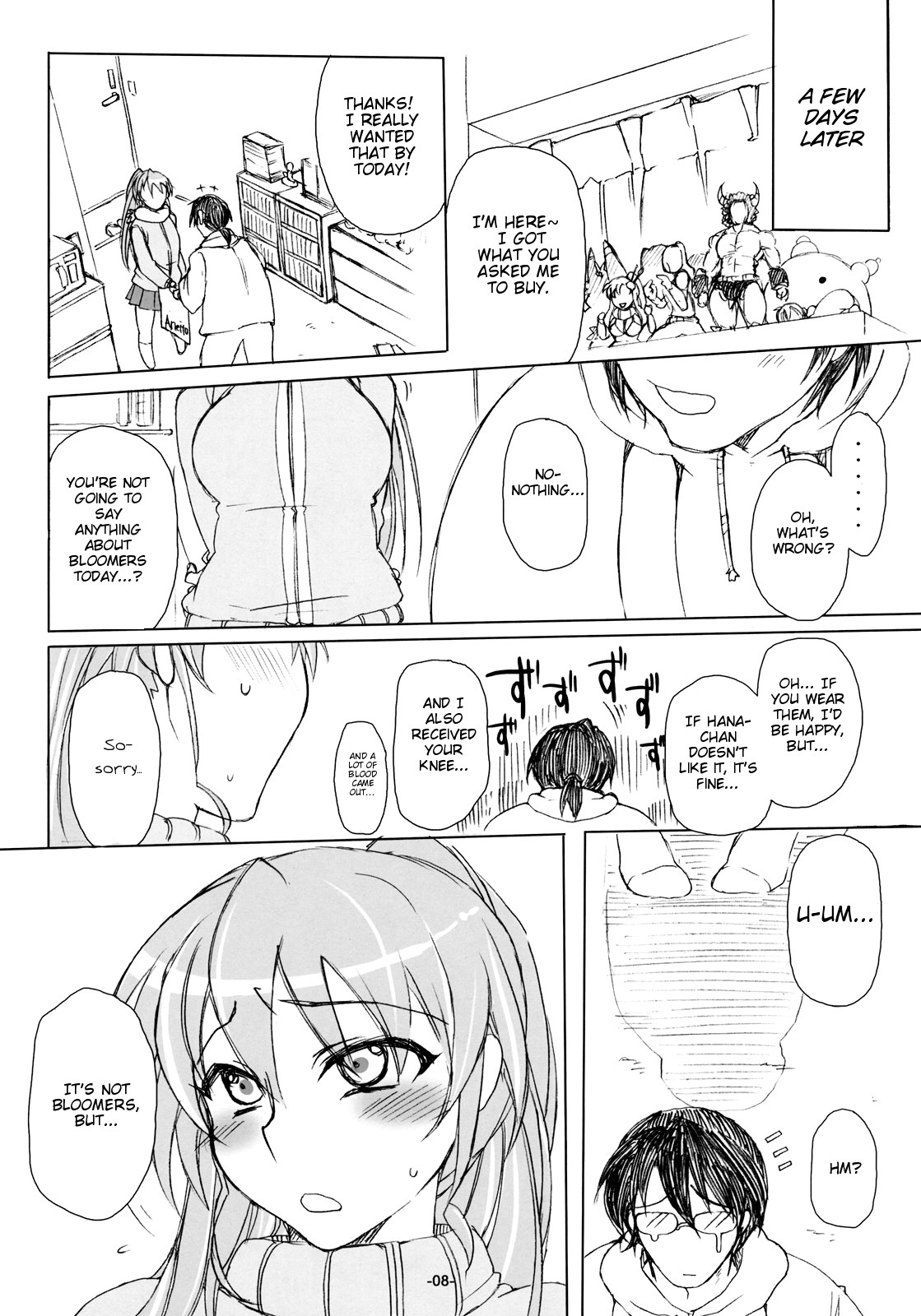 (C79) [Night★FUCKERS (Mitsugi)] Otakare -Kanojo ga Spats ni Kigaetara- [English] [Kibitou4Life] page 7 full