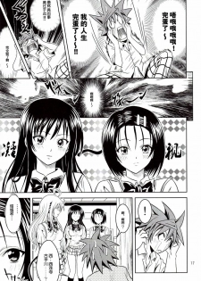 [Gangontou (Fukori)] Anoko-tachi ga Taihen na Koto ni Nattemasu (To LOVE-Ru) [Chinese] [SENSE汉化小队] - page 17