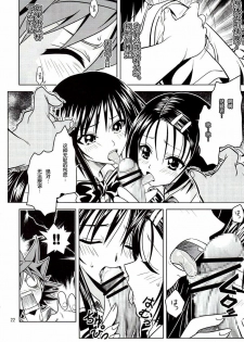 [Gangontou (Fukori)] Anoko-tachi ga Taihen na Koto ni Nattemasu (To LOVE-Ru) [Chinese] [SENSE汉化小队] - page 22