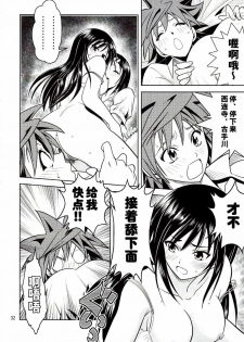 [Gangontou (Fukori)] Anoko-tachi ga Taihen na Koto ni Nattemasu (To LOVE-Ru) [Chinese] [SENSE汉化小队] - page 32