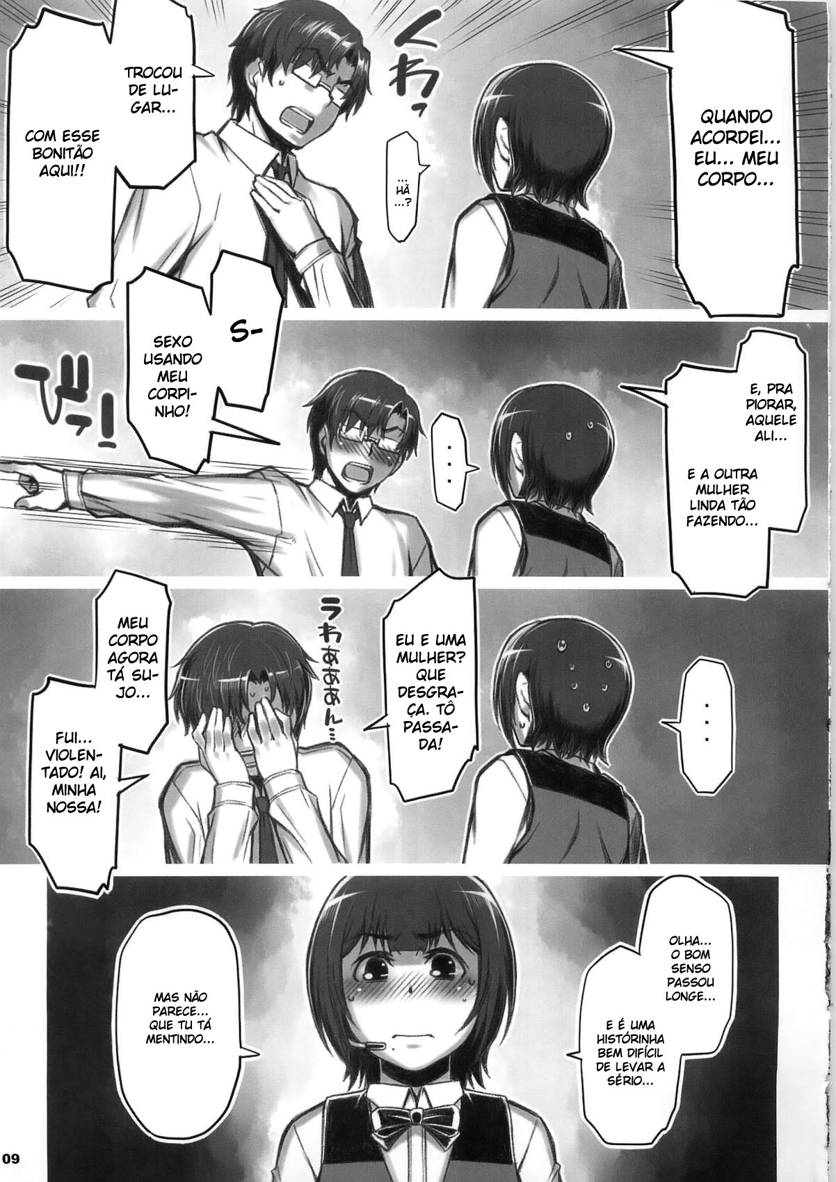 (C79) [ALFA300 (Seki Suzume)] Alfa 12mg (THE iDOLM@STER) [Portuguese-BR] [BartSSJ] page 9 full