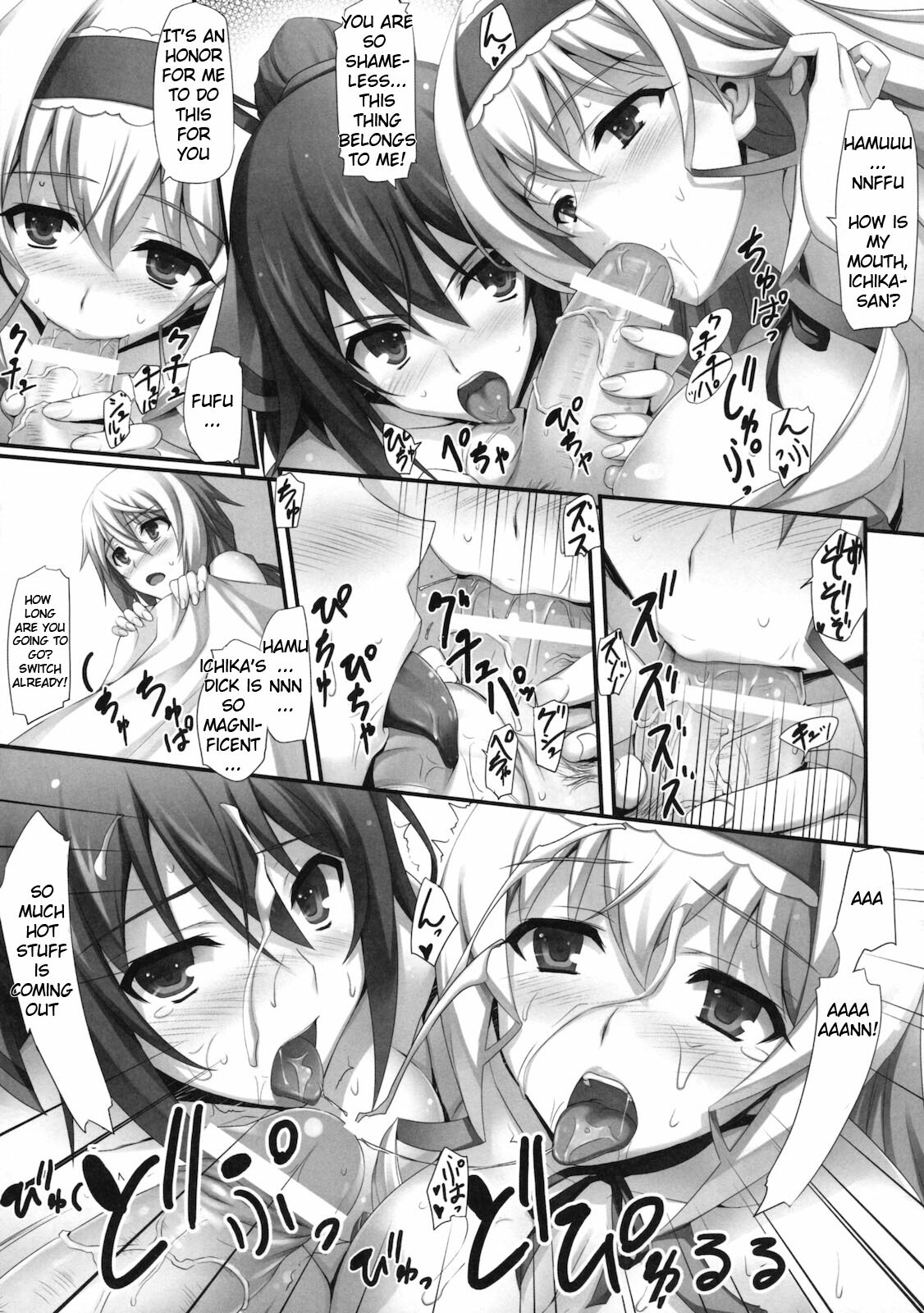 (COMIC1☆5) [Mugenkidou A (Tomose Shunsaku)] INFINITY's (IS ) [English] [Kibitou4Life] page 14 full