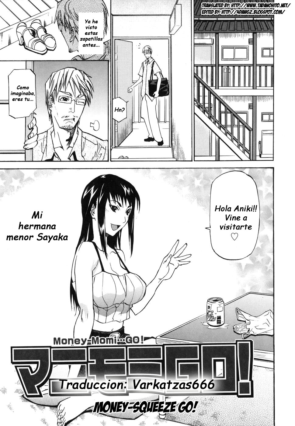[Tenzaki Kanna] Money-Momi... GO! | Money Squeeze GO! (Paizuri Hime) [Spanish] [VarkKatzas666] [Decensored] page 1 full