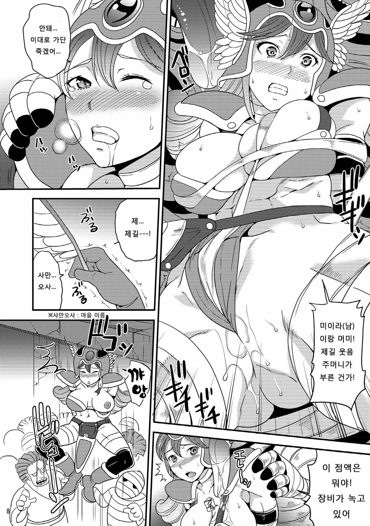 (C79) [Momoiro Rip (Sugar Milk)] DSM (Digital) (Dragon Quest III) (Korean) page 8 full