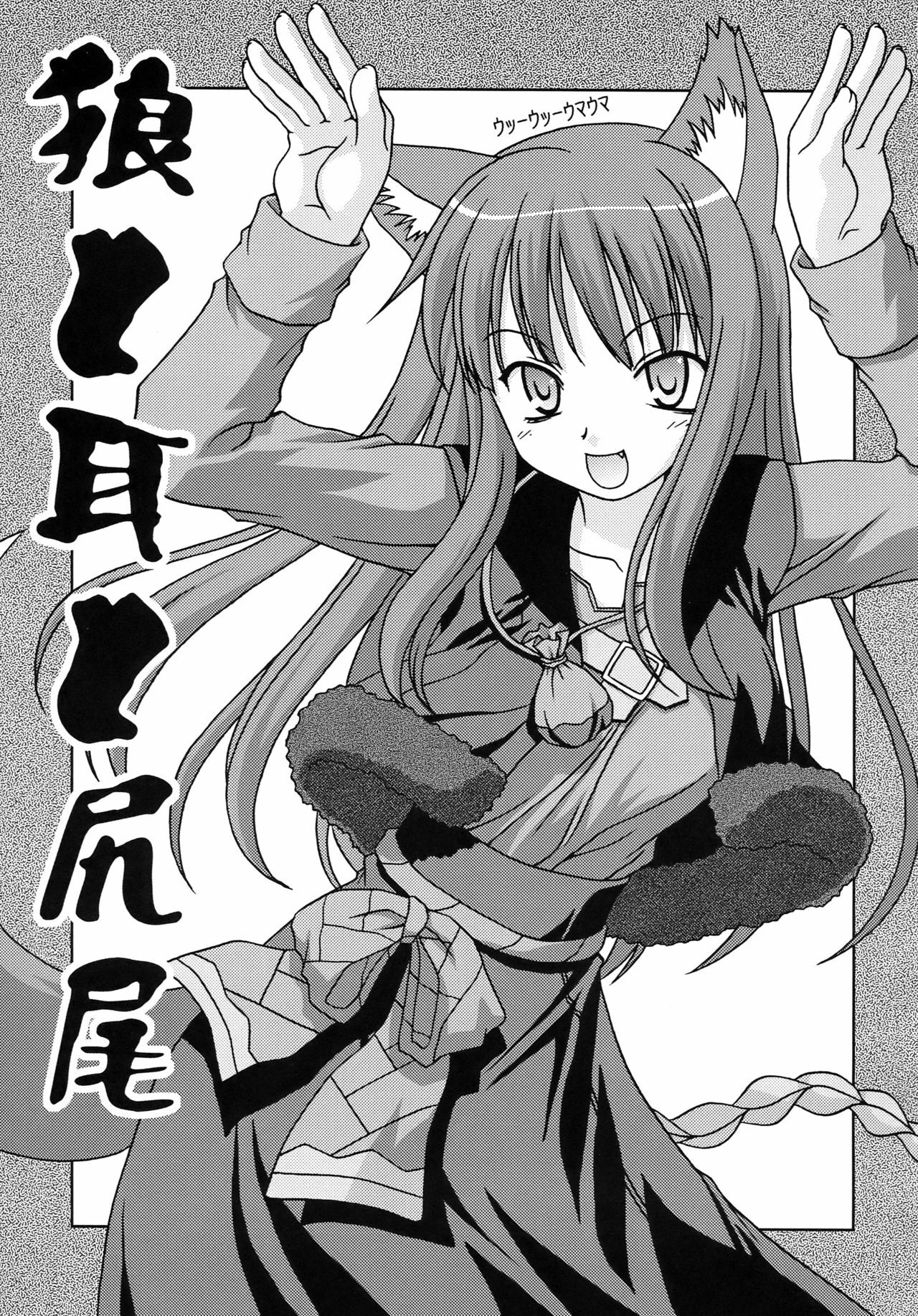 [Circle Credit (Benjamin, Akikan, Muichimon, NAL)] Ookami to Mimi to Shippo (Spice and Wolf) page 3 full