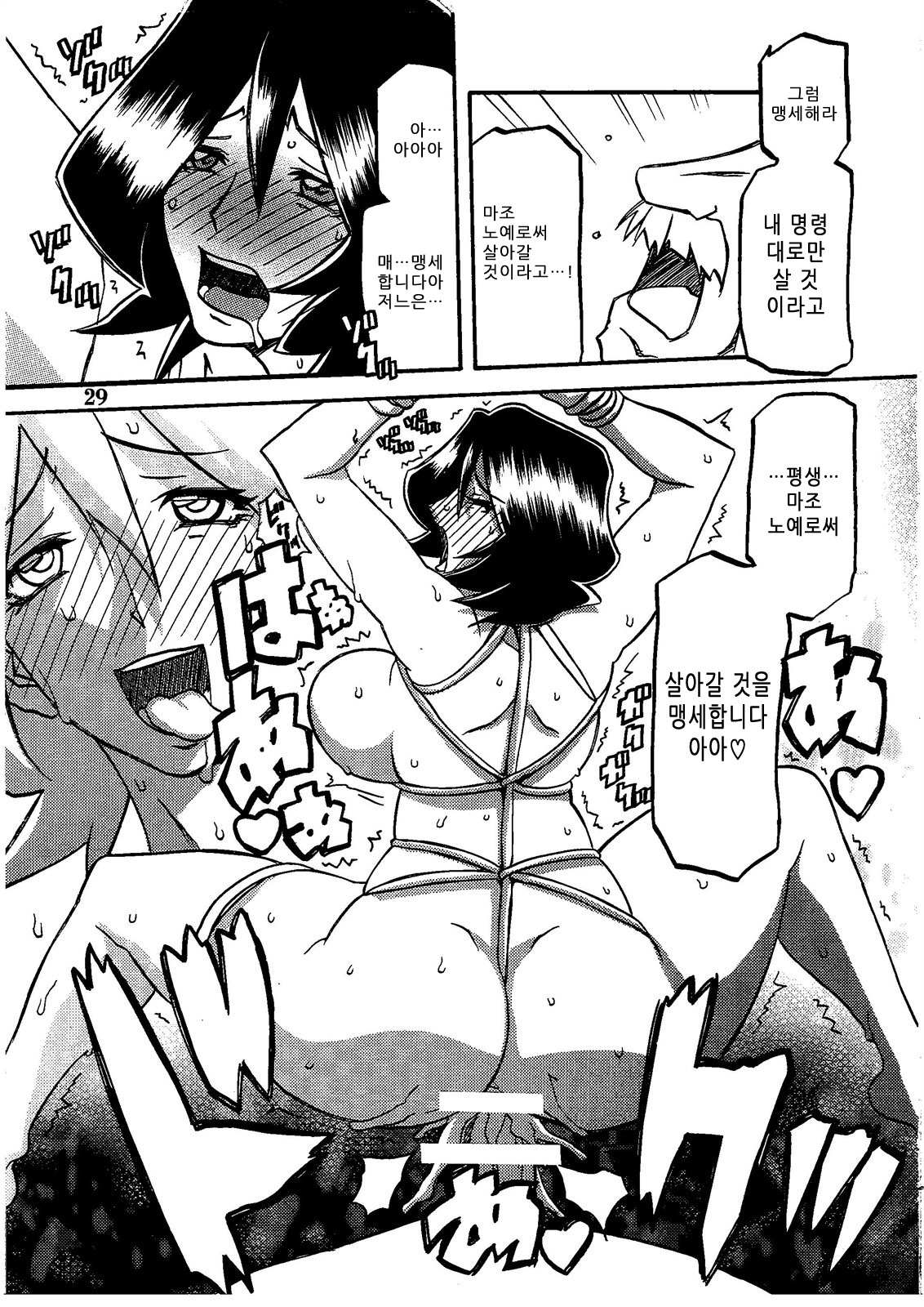 (C79) [Sankaku Apron (Sanbun Kyoden, Umu Rahi)] Saneishou -Sayoko- [Korean] [Project H] page 29 full