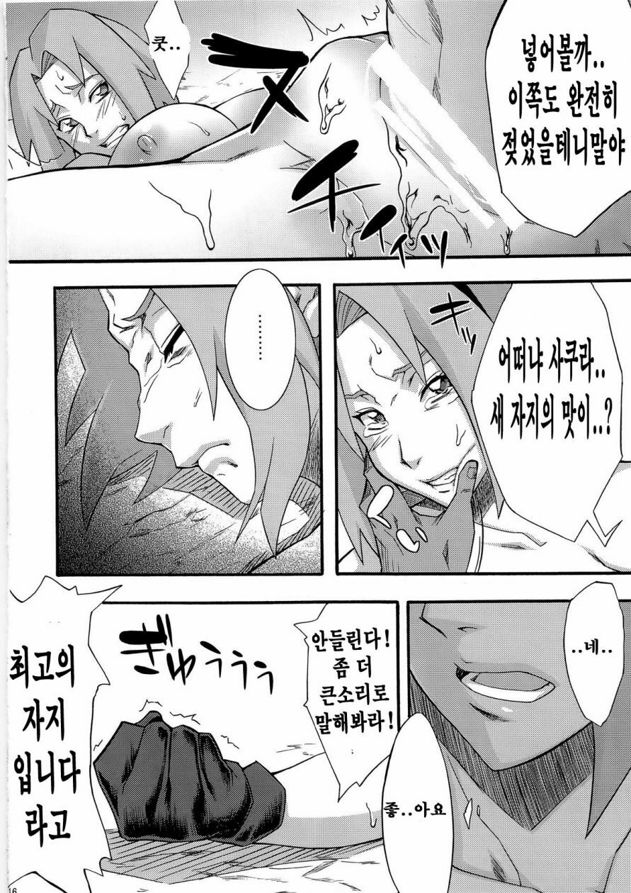 (C79) [Karakishi Youhei-dan Shinga (Sahara Wataru)] Inniku Koushin (Naruto) [Korean] [ISUKA] page 15 full