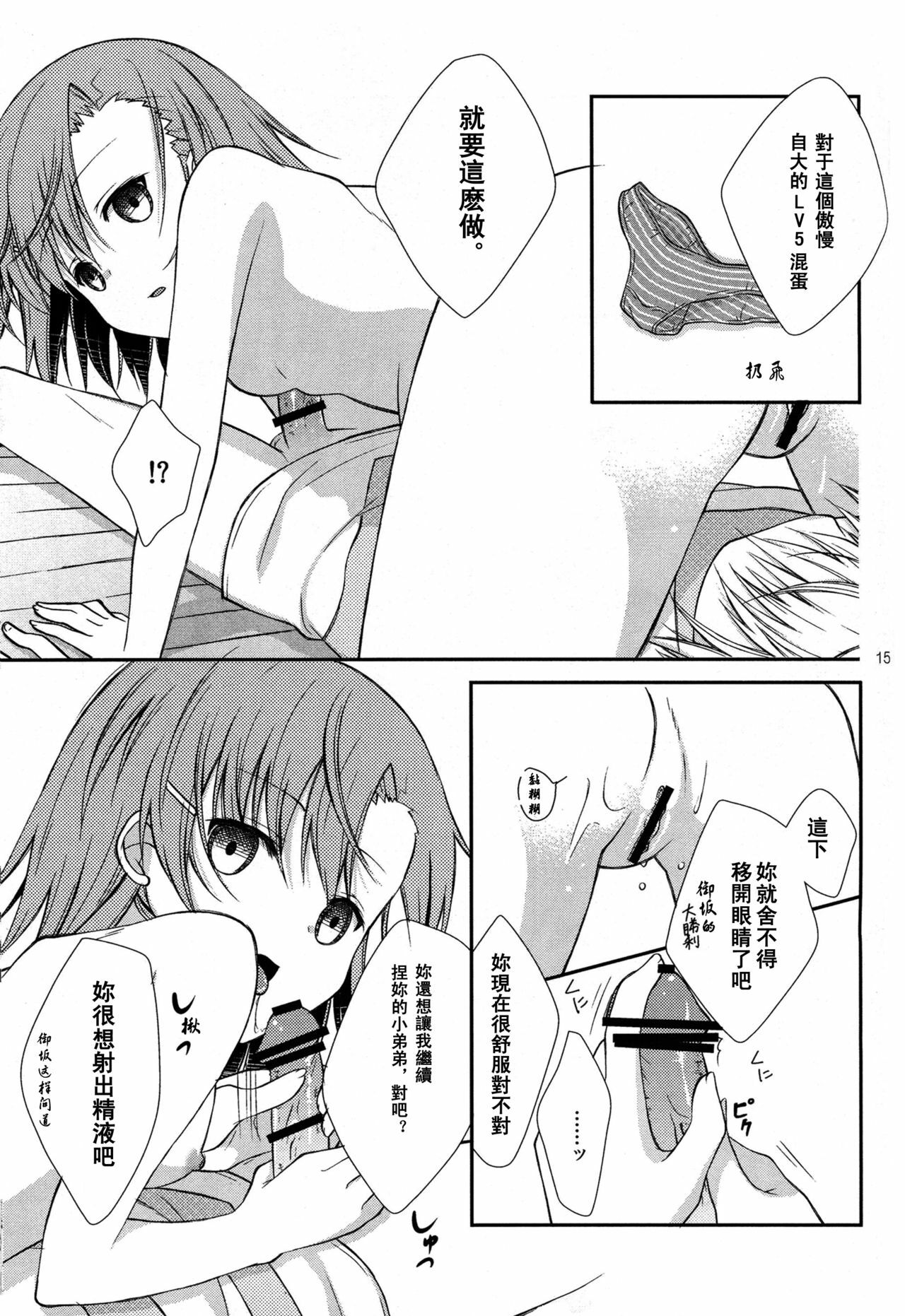 (ComicLive in Nagoya) [Cocoa Holic (Yuizaki Kazuya)] Syooga nee daro, Suki nan dakara. (Toaru Majutsu no Index) [Chinese] [SENSE汉化小队] page 14 full