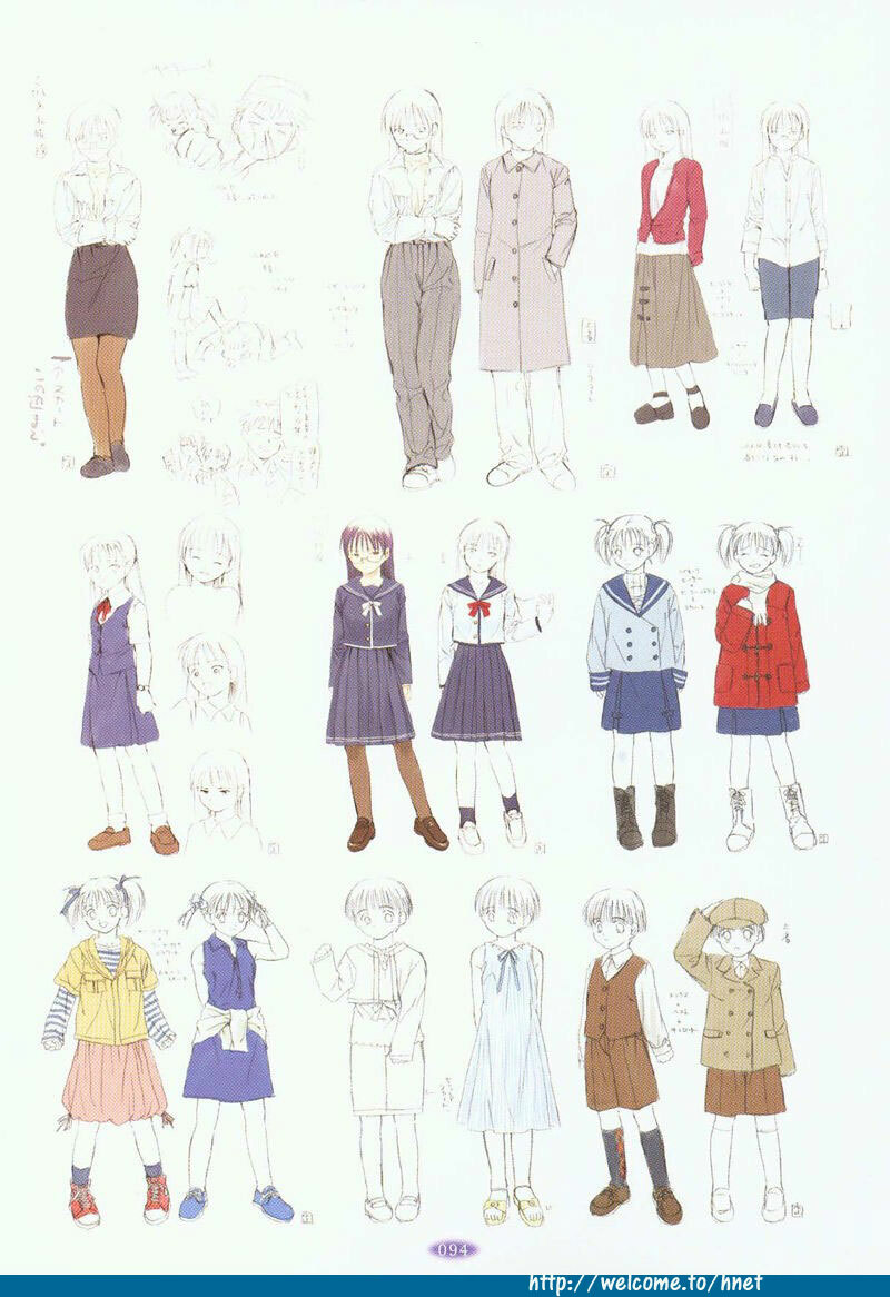 [Arkham/Rewnoss] Folk Song design artbook page 82 full