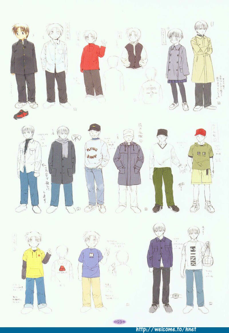 [Arkham/Rewnoss] Folk Song design artbook page 83 full