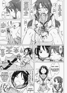[pooca (Nora Shinji)] Cosmic Trance (Suzumiya Haruhi no Yuuutsu [The Melancholy of Haruhi Suzumiya]) [Spanish] [Kuro] - page 4
