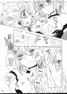 (Reitaisai 7) [Shoujo Zukin (Hatomugi Munmun)] Hanazono Himitsu Onnanoko | 꽃밭의 비밀 여자아이 (Touhou Project) [Korean] [팀☆면갤] - page 14