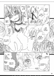 (Reitaisai 7) [Shoujo Zukin (Hatomugi Munmun)] Hanazono Himitsu Onnanoko | 꽃밭의 비밀 여자아이 (Touhou Project) [Korean] [팀☆면갤] - page 15
