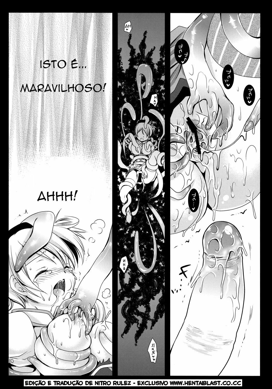 [Kurosawa pict (Kurosawa Kiyotaka)] MamiMagi (Puella Magi Madoka☆Magica) [Portuguese-BR] [Hentai Blast] page 14 full