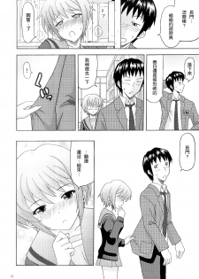 (C73) [Gagaken (Mahiruno Kagerou)] Nagato Yuki no Nikuyoku (Suzumiya Haruhi no Yuuutsu) [Chinese] - page 12