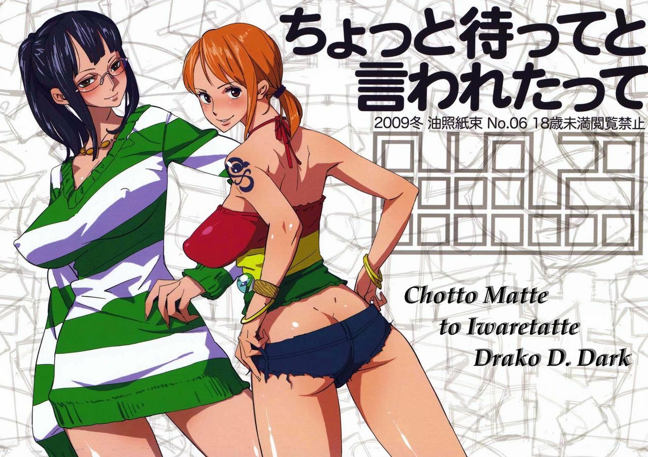 (C77) [Abradeli Kami (Bobobo)] Abura Shoukami Tsukane No.06 Chotto Matte to Iwaretatte (ONE PIECE) [Spanish] [Drako D. Dark] page 3 full