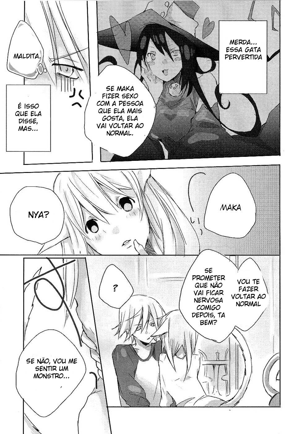 (Further Confusion 2009) [KISS (Katsura Miya)] My Master! (Soul Eater) [Portuguese-BR] {Lampard} page 9 full