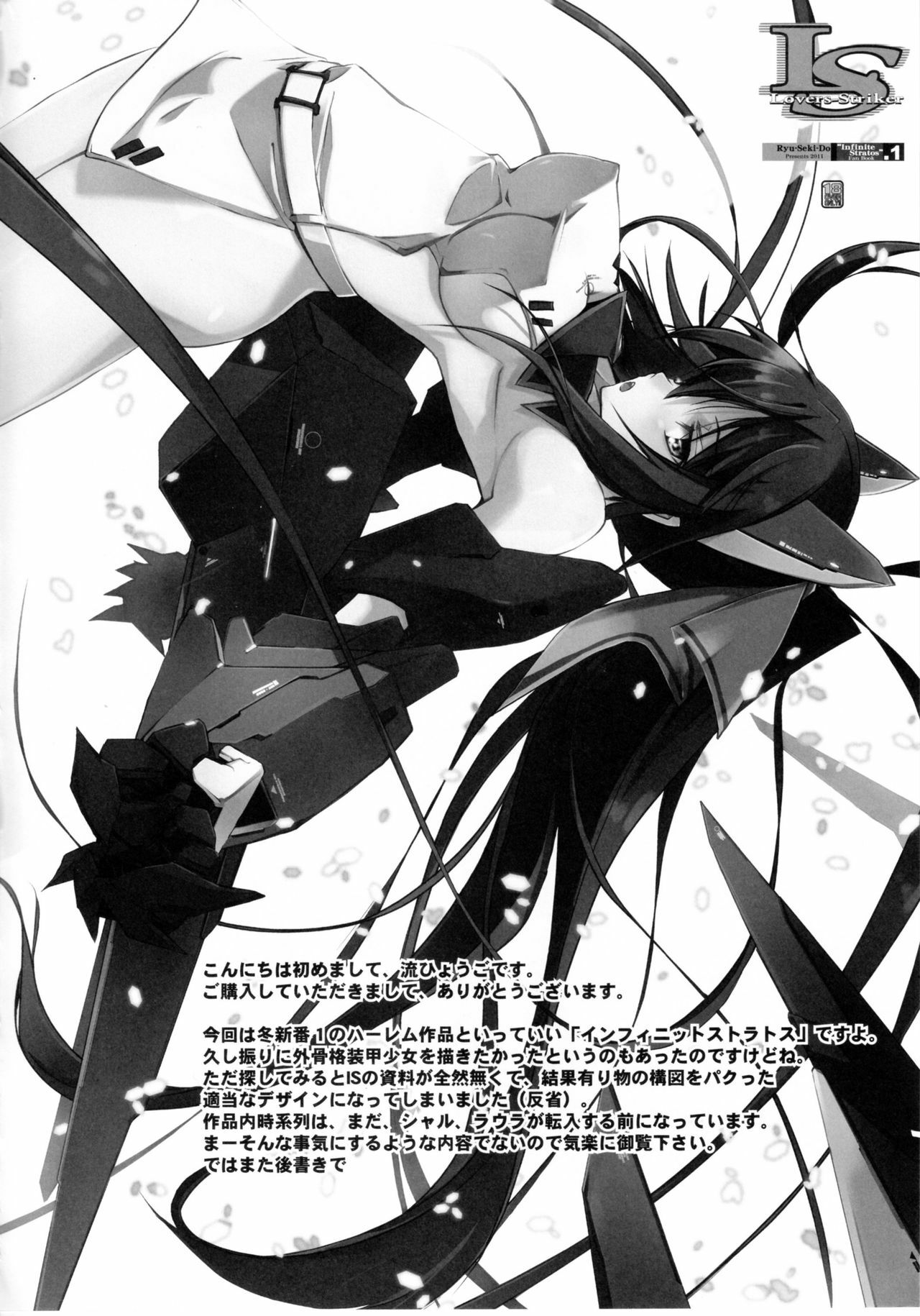 (SC50) [RYU-SEKI-DO (Nagare Hyo-go)] LS Lovers Striker (IS ) page 3 full