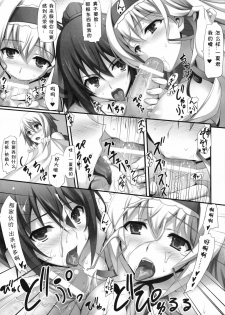 (COMIC1☆5) [Mugen Kidou A (Tomose Shunsaku)] INFINITY's (IS ) [Chinese] - page 14