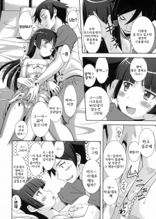 [STUDIO RUNAWAY WOLF (Nakajima Akihiko)] Ore no Kuroneko Maji Nyan Nyan (Ore no Imouto ga Konna ni Kawaii Wake ga Nai) [korean] - page 11