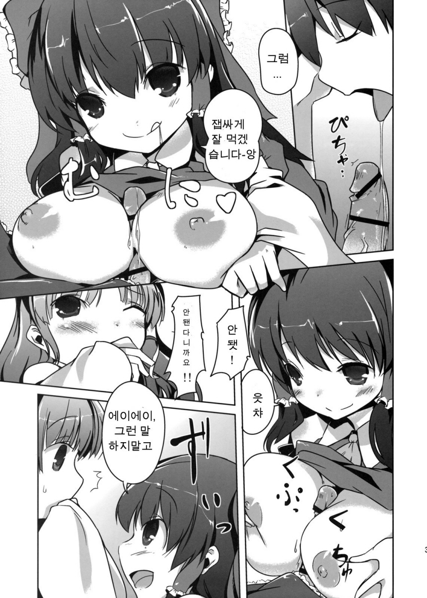 (C76) [Katamichi Kippu (Mikage Sekizai)] Konna Gensoukyou (Touhou Project) [Korean] page 5 full