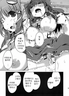 (C76) [Katamichi Kippu (Mikage Sekizai)] Konna Gensoukyou (Touhou Project) [Korean] - page 21