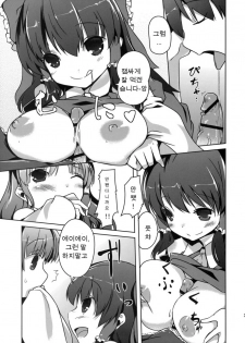 (C76) [Katamichi Kippu (Mikage Sekizai)] Konna Gensoukyou (Touhou Project) [Korean] - page 5