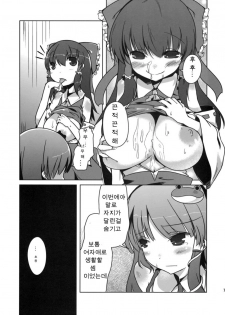 (C76) [Katamichi Kippu (Mikage Sekizai)] Konna Gensoukyou (Touhou Project) [Korean] - page 9