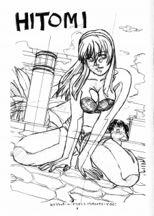 (CR37) [Human High-Light Film (Jacky Knee de Ukashite Punch x2 Summer de GO)] HITOMI (Dead or Alive) - page 2