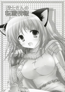 (C72) [Miyumiyu Project (Kanna Satsuki)] Kishi-san no Tenshoku Jouhou (Ragnarok Online) [Chinese] [Nice漢化] - page 2