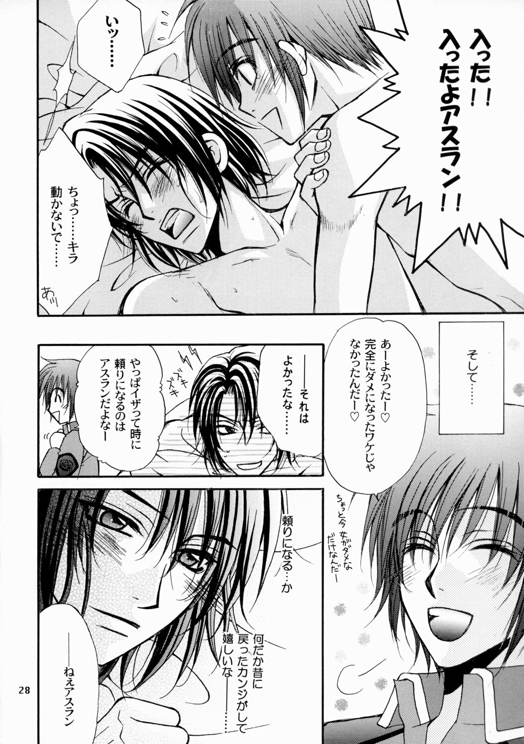 [Kozouya (Eiki Eiki, Zaou Taishi)] Boku no Chikyuu wo Mamotte (Gundam SEED) page 28 full